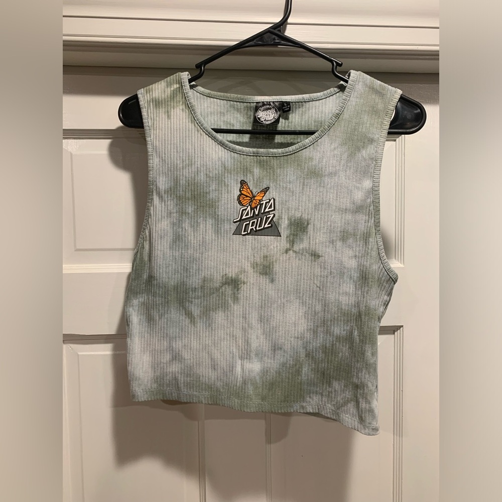 Santa Cruz Crop Top Size Large